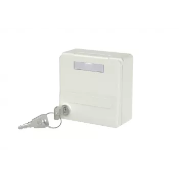 METZ CONNECT uppoasennuskotelo IP44 2 porttia ilman moduulia MC-moduulille puhtaanvalkoinen