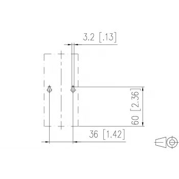 METZ CONNECT 130861-0202KE kuituverkon seinäliitäntärasia LC-Duplex OM4 2-porttia valkoinen