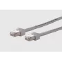 METZ CONNECT patchkaapeli Cat.6 Ultraflex500 VoIP AWG 26 10,0 m harmaa