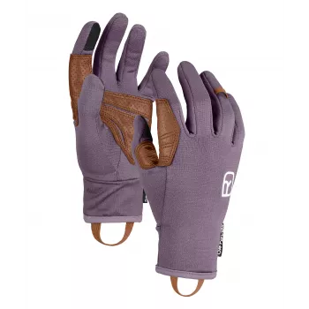 Ortovox Fleece Light naisten käsineet wild berry
