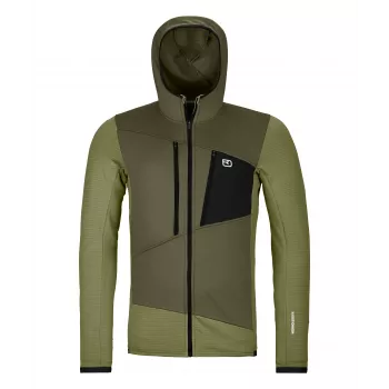 Ortovox Fleece Grid Hoody huppari Wild Herbs M