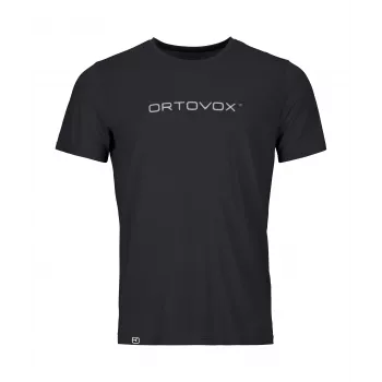 Ortovox 150 Cool Brand T-paita - Black Raven, koko S