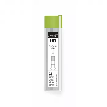 PICA-MARKER Pica Fine-Dry -täytöt HB - 12 miinaa, 0,9 mm, grafiitti, musta