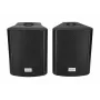 celexon 525-B aktiivikaiutinsarja 2-tie, 2 x 30 W RMS, seinätelineillä, musta (1000003398)