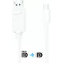 Purelink iSeries DisplayPort - Mini DisplayPort -kaapeli 1,5 m valkoinen lukittuva (IS1100-015)