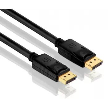 PureLink PureInstall DisplayPort -kaapeli 7,5 m - DisplayPort 1.2 4K 60Hz - kullatut liittimet - musta