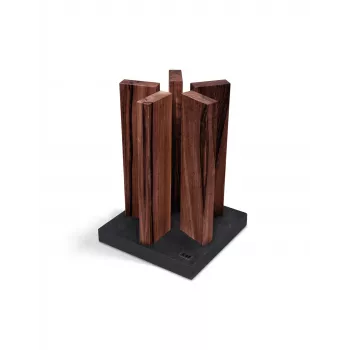 KAI magneettinen veitsiteline Stonehenge pähkinäpuu