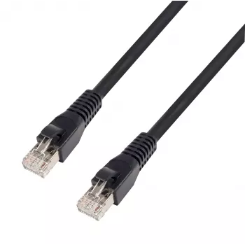 TTL 1812-HD-05 Cat.6a HDBaseT -verkkokaapeli 0,5m musta