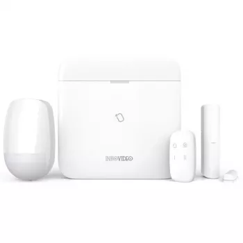 INKOVIDEO INKO-PRO-KIT 4-kanavainen NVR-valvontasarja 4x 4MP IP-kameralla, 2TB HDD, PoE, yönäkö, IP66