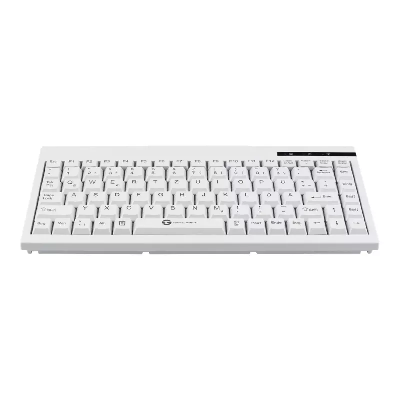 GETT GCQ CleanType Easy Basic Compact -näppäimistö - USB - musta - IP68 pestävä
