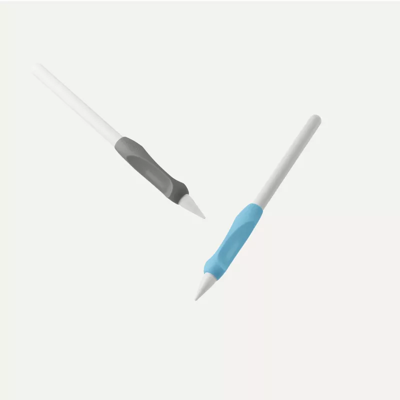 Paperlike Pencil Grips V2, harmaa/sininen, 2 kpl:n pakkaus
