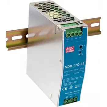 Meanwell NDR-120-12 DIN-kiskovirtalähde 12V 10A 120W