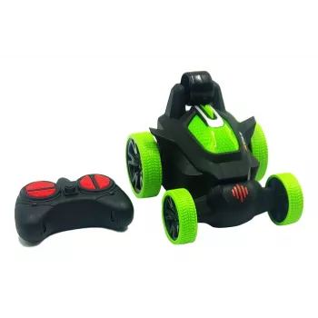 Mad Monkey RC Stunt Car 2,4 GHz 360° flipsit vihreä/musta