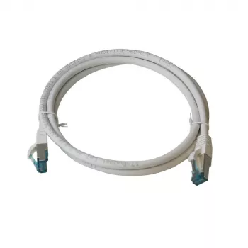 IT-BUDGET Full Copper Premium -verkkokaapeli - Cat.6A - 500 MHz - halogeeniton - PoE+ - AWG 26/7 - valkoinen - 20 m
