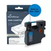 MediaRange tarratulostinauha yhteensopiva Dymo 12mm x 7m musta sinisellä (MRDY45016)