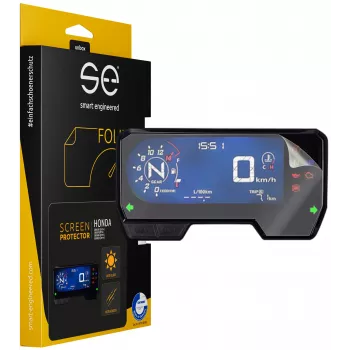 smart.engineered SE-DCP-2-0102-0048-1-M näytönsuojakalvo Honda CBR650R, CB650R, CBR500R, CB500F/X (2019+) - läpinäkyvä