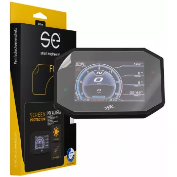 smart.engineered SE-DCP-2-0102-0110-1-M näytönsuojakalvo moottoripyörään - läpinäkyvä - 2 kpl:n pakkaus