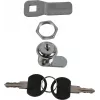 Rockstable lukko sivu- ja takoville - oven lukko - hopea (RS19-SLOT-C)