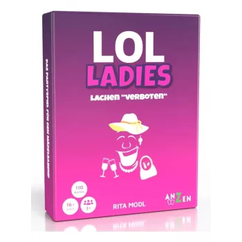 Anzen LOL LADIES - Lachenverboten -juhlakorttipeli