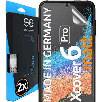 smart.engineered se 3D näytönsuojakalvo Samsung Galaxy XCover 6 Pro heijastuksenesto 2 kpl:n pakkaus