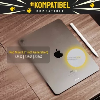 SMART.ENGINEERED se lasikalvo Apple iPad mini 6 (8.3) karkaistu lasi näytönsuojakalvo