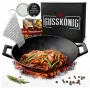 Gusskönig esivalmisteltu valurautainen wokkipannu 36 cm (GK-48)
