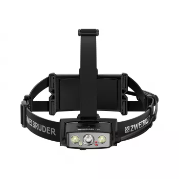Zweibrüder ZB11H LED ladattava otsalamppu 2500 lumenia USB-C