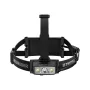 Zweibrüder ZB11H LED ladattava otsalamppu 2500 lumenia USB-C
