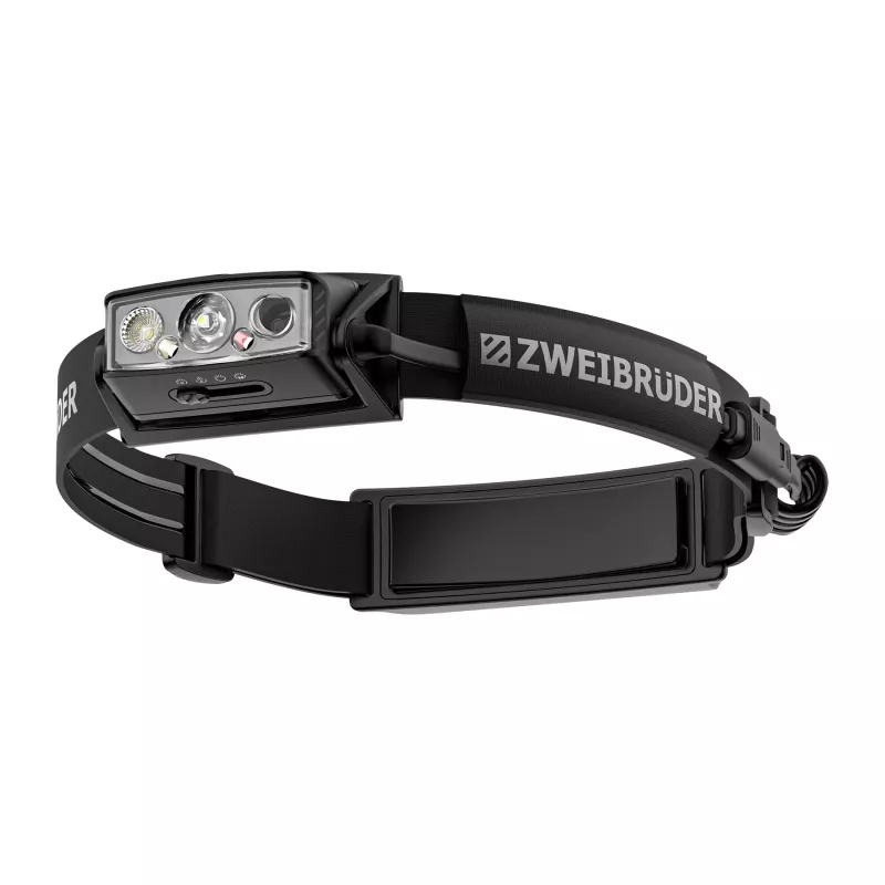 Zweibrüder ZB9H LED ladattava otsalamppu 2000 lumenia USB-C