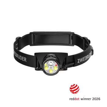 Zweibrüder ZB7H LED-akkumallinen otsalamppu 1200 lumenia USB-C
