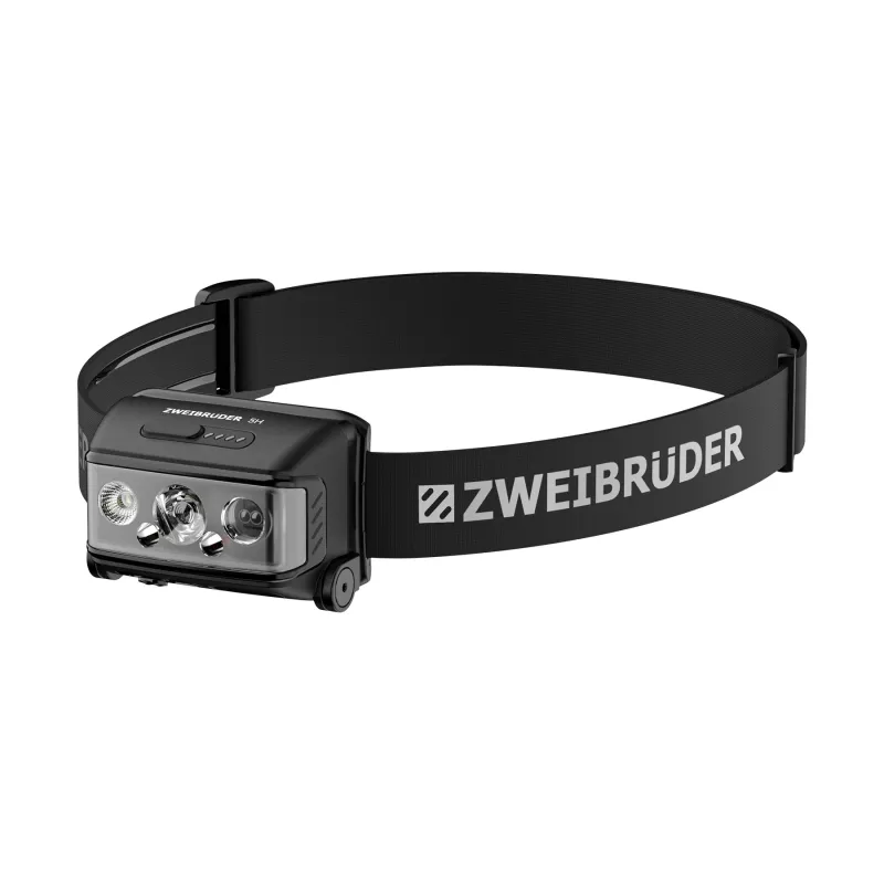 Zweibrüder ZB5H LED ladattava otsalamppu 1000 lumenia USB-C