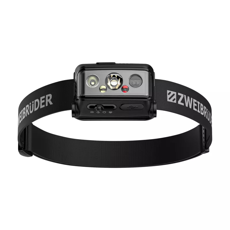 Zweibrüder ZB5H LED ladattava otsalamppu 1000 lumenia USB-C