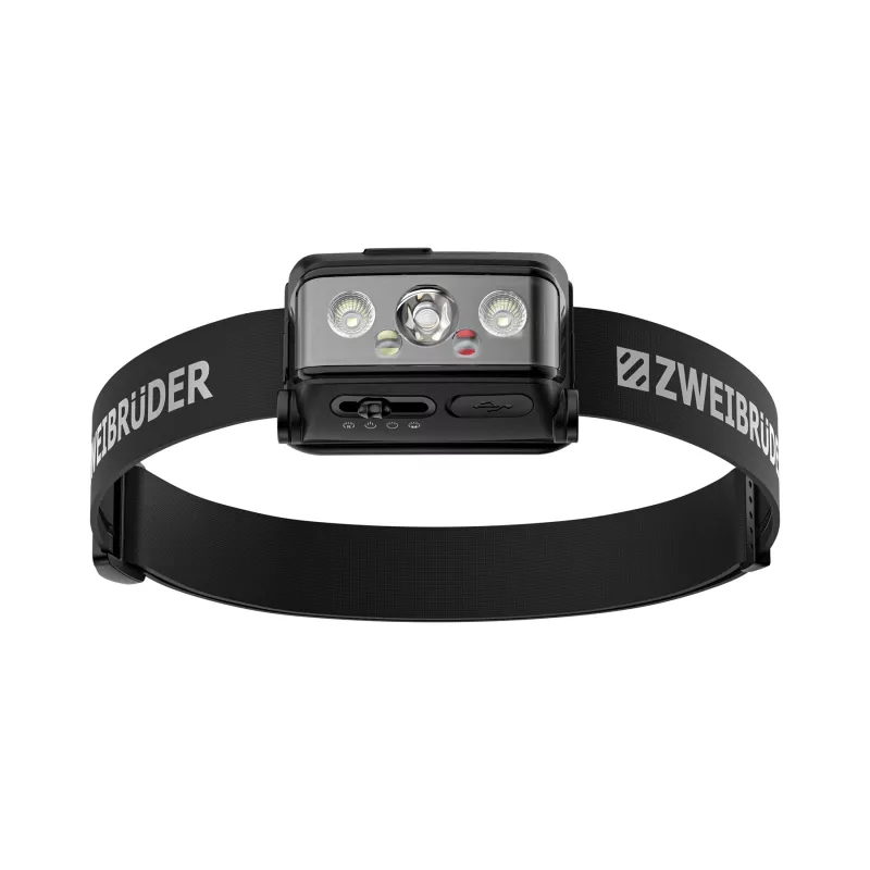 Zweibrüder ZB3H LED ladattava otsalamppu 600 lumenia USB-C