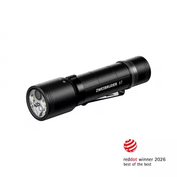 Zweibrüder ZB6T LED-akkutaskulamppu 3000 lumenia USB-C