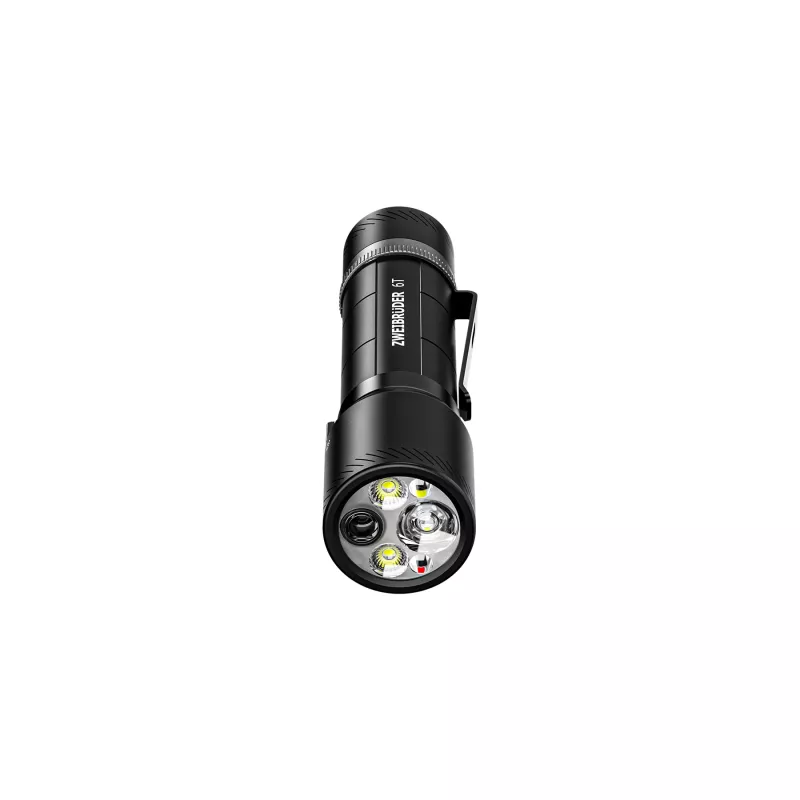 Zweibrüder ZB6T LED-akkutaskulamppu 3000 lumenia USB-C