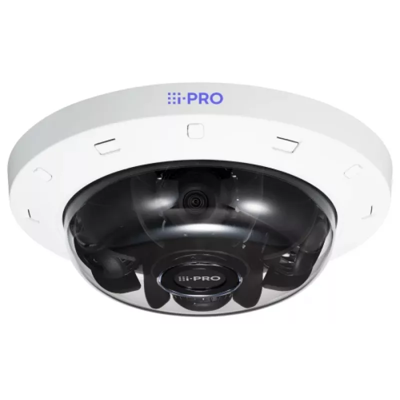 I-PRO verkkomonisensorikamera S-sarja 4x4MP 30fps 2,9–7 mm AI IK10 IP66/67 ulkokäyttöön
