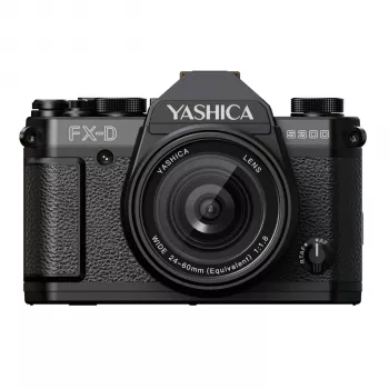 Yashica FX-D S300 kompakti digikamera, 50 MP, 4K, musta