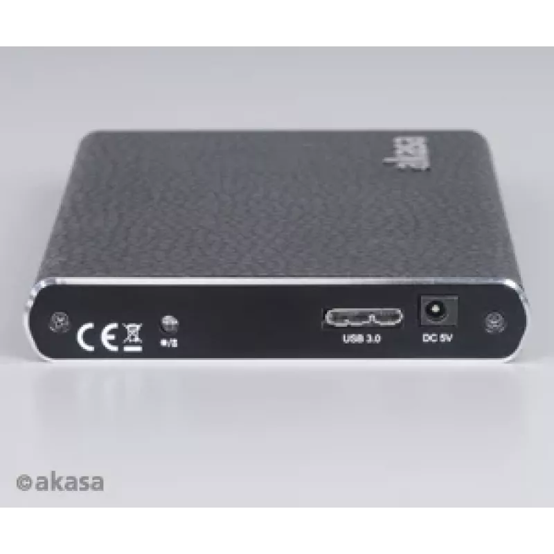 Akasa lite S AK-IC09U3-BK - 2,5 tuuman ulkoinen tallennuskotelo - USB 3.0 - musta