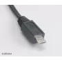 Akasa AK-CBUB05-10BK USB 2.0 -kaapeli - USB-A Micro-USB-B - 1 m - musta