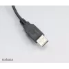 Akasa AK-CBUB05-10BK USB 2.0 -kaapeli - USB-A Micro-USB-B - 1 m - musta