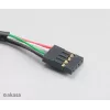 Akasa AK-CBUB06-60BK sisäinen ulkoiseen USB 2.0 -kaapeli, 60 cm, musta