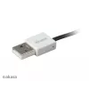 Akasa PROSLIM USB 2.0 -kaapeli pinkki Superslim Sync and Charge A - Micro B - 1m