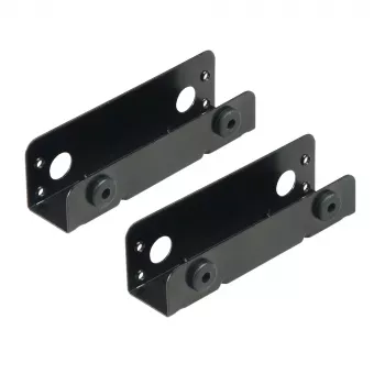 Akasa AK-HDA-08BK 5,25 tuuman 3,5 tuuman asemapaikan sovitin - musta