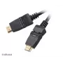 Akasa HDMI 2 m -kaapeli - High Speed with Ethernet, 4K @ 30Hz, kullatut liittimet, musta