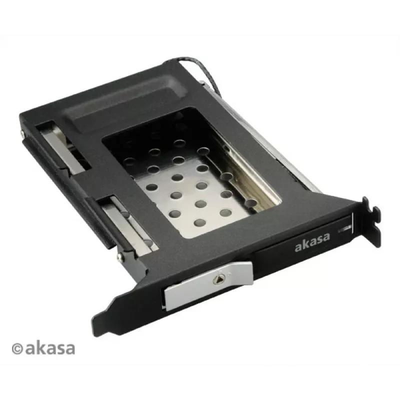 Akasa Lokstor M23 - mobiili tallennusteline - 2,5 tuumaa (6,4 cm)