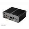 Akasa Newton T tuuletinon Mini-PC-kotelo Intel NUC (UCFF/Thin Mini-ITX) - ilman virtalähdettä - musta