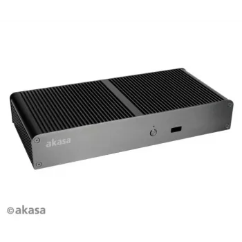 Akasa Tesla T tuuletinon NUC-kotelo - musta - UCFF - USB