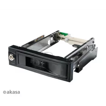 Akasa AK-IEN-05 Lokstor M52 3,5 tuuman SATA HDD hot-swap -kehikko 5,25 tuuman paikkaan