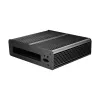 Akasa Euler T Mini Tower PC -kotelo musta Mini-ITX alumiini 2,5 tuumaa