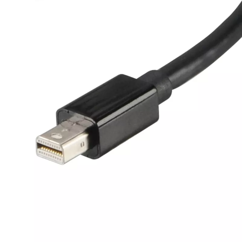 Akasa Mini DisplayPort uros HDMI naaras -videosovitin - 4K@30Hz, musta